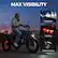MAX VISIBILITY
Headlights
Taillights
Reflective Strips