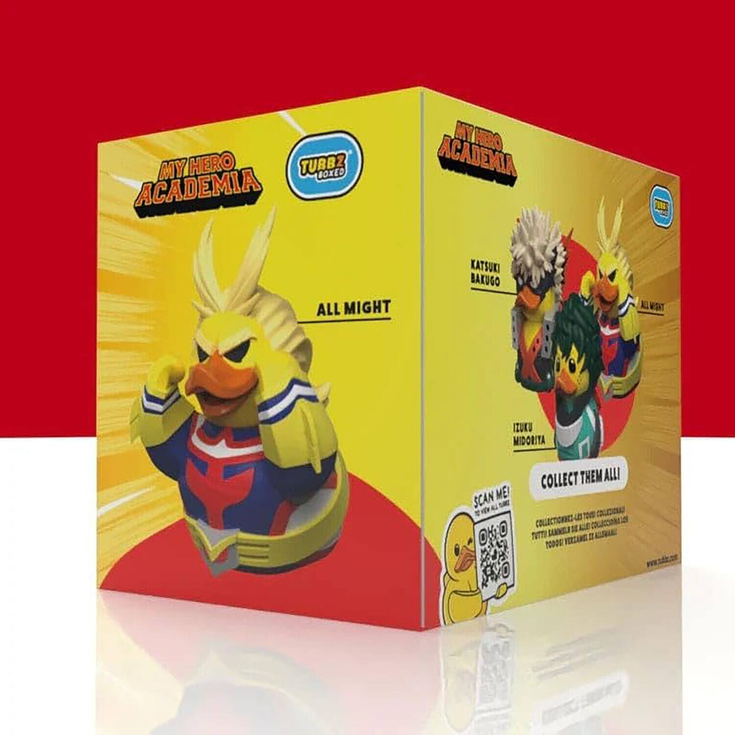 MY HERO ACADEMIA TURBZ BOXED ACADEMIA OT HAO ACADEMIA ALL MIGHT KATSUKI BAKUGO ISUKE MIDORITA SCAN ME! COLLECT THEM ALL! 4 COLLEZIONALI OLACTIONNES TUTTO L'ANIME TO000 VERTANEE