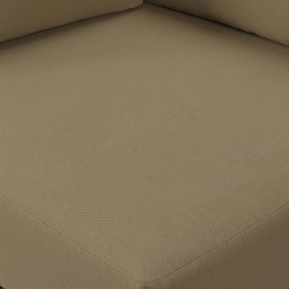 Alt View 1. Outdoor Escape - Outdoor Lounge Chair With Teak Wood Frame And Comfortable Seat - Brown.