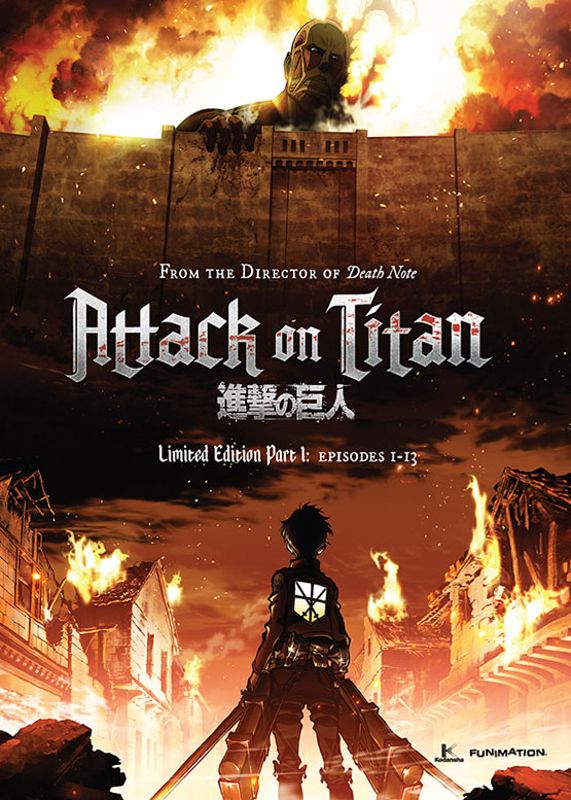  Attack on Titan: Part 1 [Limited Edition] [4 Discs] [Blu-ray/DVD]