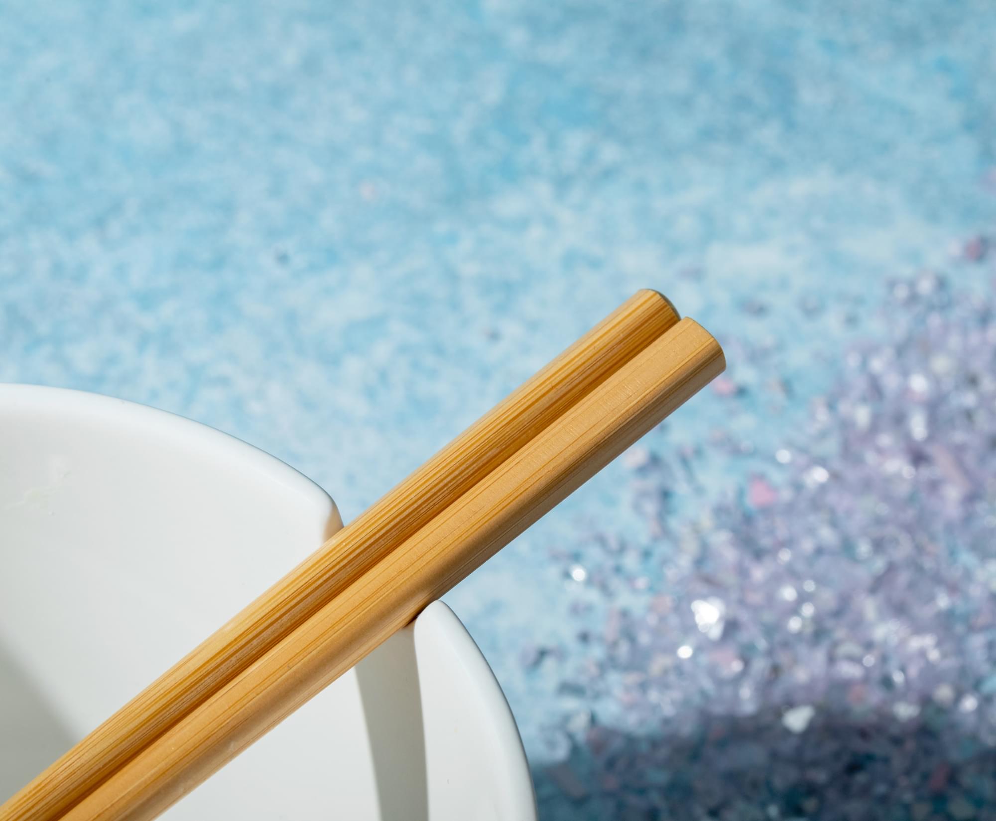 Alt View 3. Just Funky - Sailor Moon Symbols 16 Ounce Ramen Bowl with Chopsticks - White.