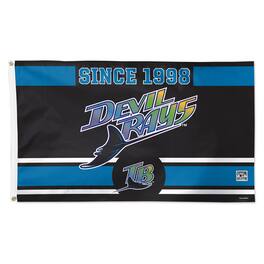 WinCraft - Tampa Bay Rays 3' x 5' Single-Sided Franchise Establishment Deluxe Flag - Multicolor