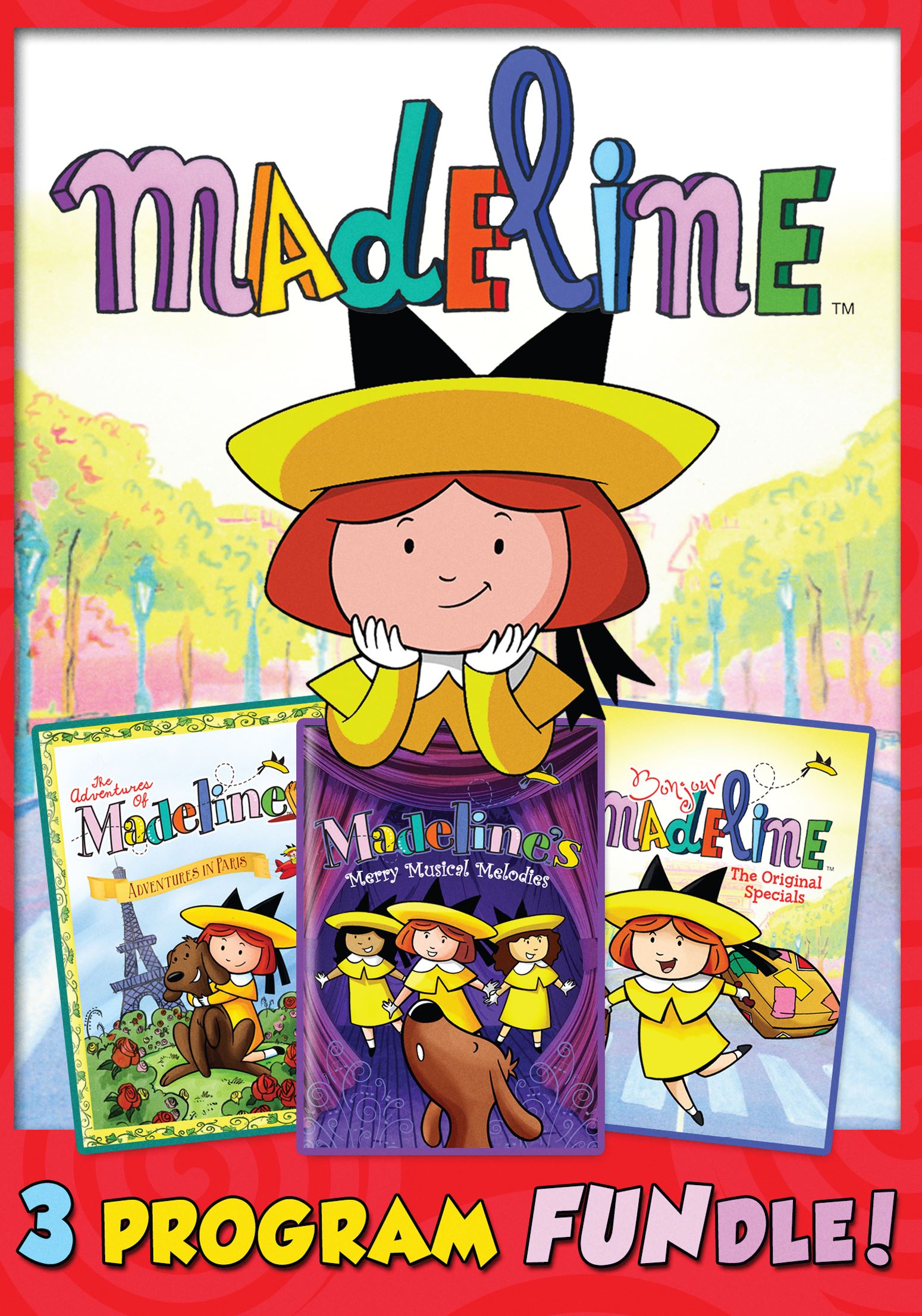 Best Buy: The New Adventures of Madeline: Adventures in Paris/Madeline's  Merry Musical Melodies/Bonjour Madeline [DVD]