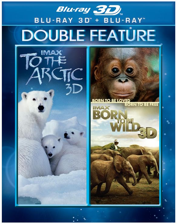  To the Arctic 3D/Born to Be Wild 3D [3D] [Blu-ray] [Blu-ray/Blu-ray 3D]