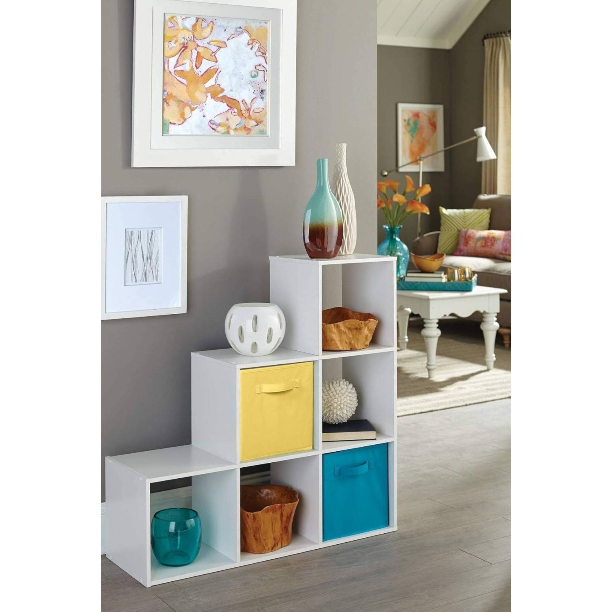 Alt View 2. ClosetMaid - ClosetMaid Cubeicals Fabric Drawer, Open Storage Organizing Bin, Yellow - Yellow.