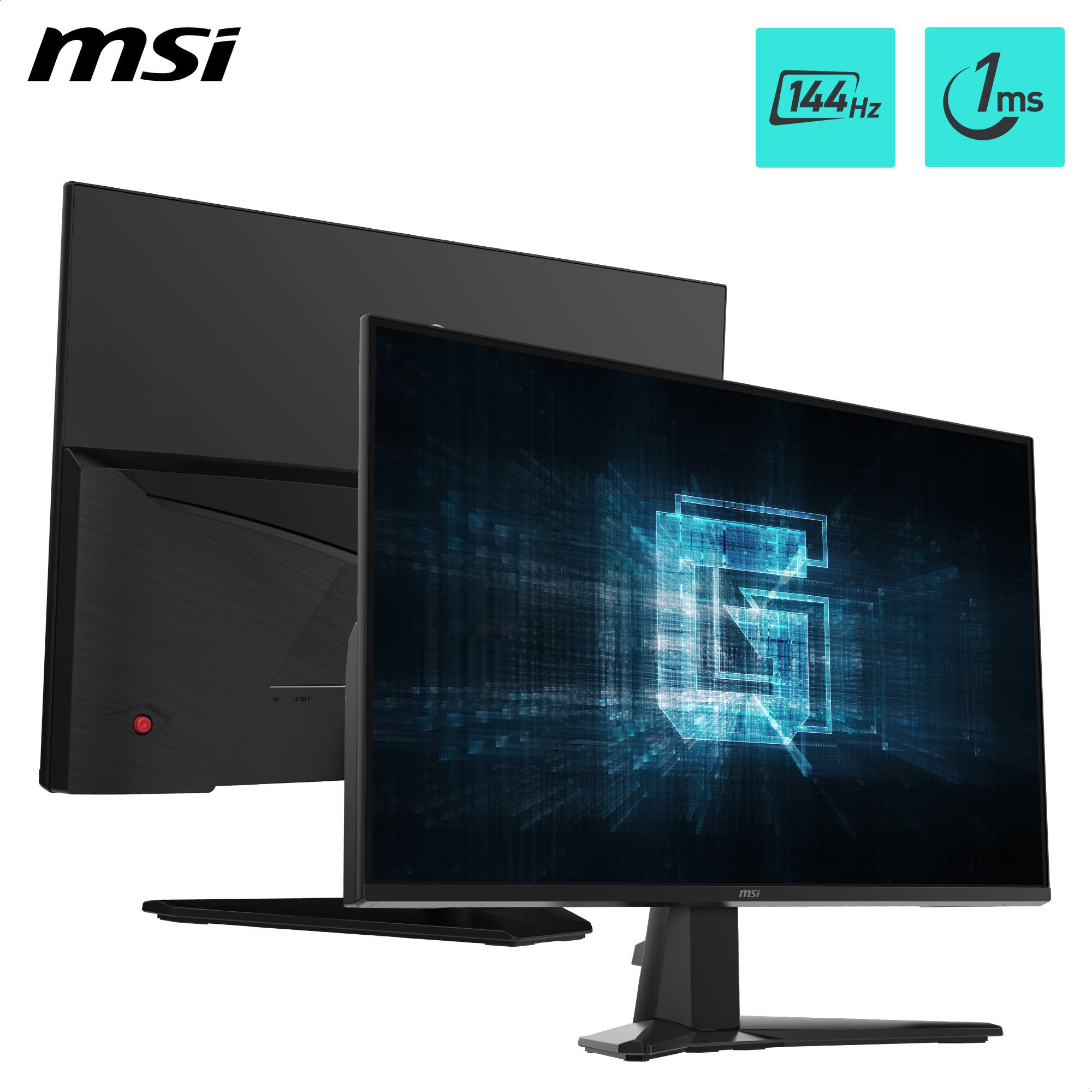 MSI  
144 Hz  
1 ms