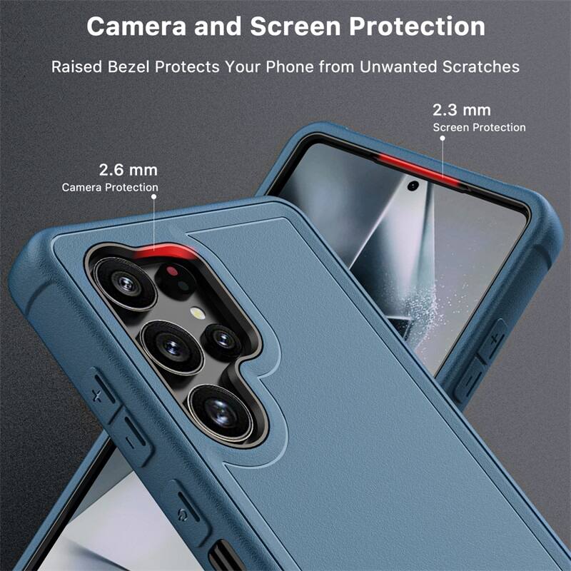 Camera and Screen Protection
Raised Bezel Protects Your Phone from Unwanted Scratches
2.3 mm Screen Protection
2.6 mm Camera Protection