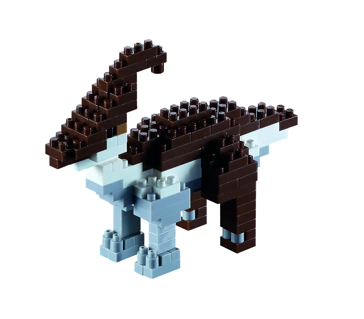 Front. Brixies - Brixies PARASAUROLOPHUS Building Set for Kids.