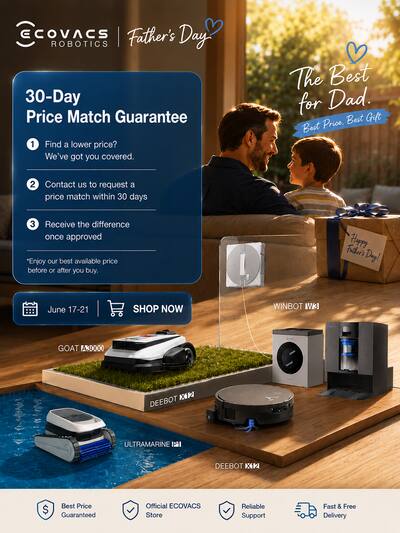 ECOVACS Robotics WINBOT W2 PRO Omni Portable Window Intelligent ECOVACS Robotics WINBOT W2 PRO Omni Portable Window Intelligent