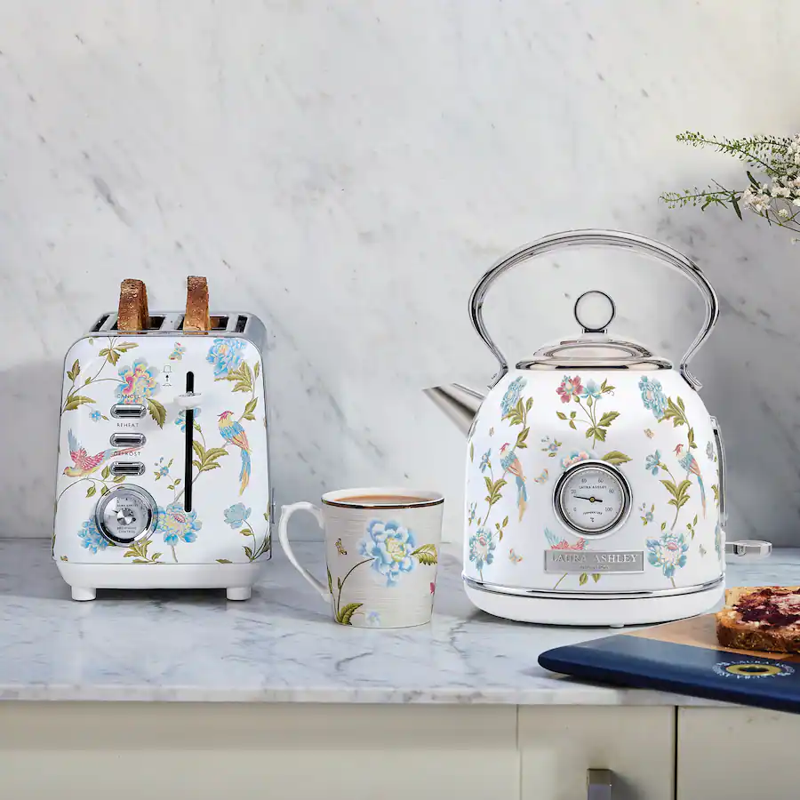 Kettles Function Laura Ashley 1.7L Dome Kettle White - Best Buy