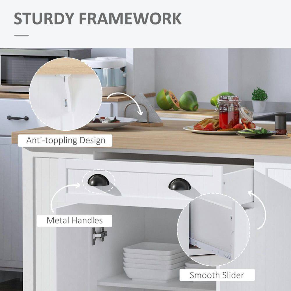 STURDY FRAMEWORK

- Anti-toppling Design
- Metal Handles
- Smooth Slider