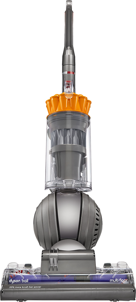 midtergang svinge Miniature Best Buy: Dyson Ball MultiFloor Upright Vacuum Iron/Yellow 206900-01
