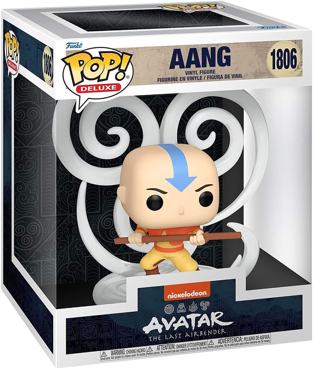 FUNKO POP! Deluxe Animation: Avatar: The Last Airbender - Aang - COLLECTABLES - Multicolor