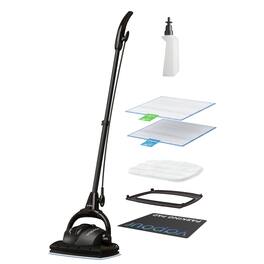 Euroflex - Vapour 9-Piece Premium Steam Mop with Ultra Dry Steam Technology - Black