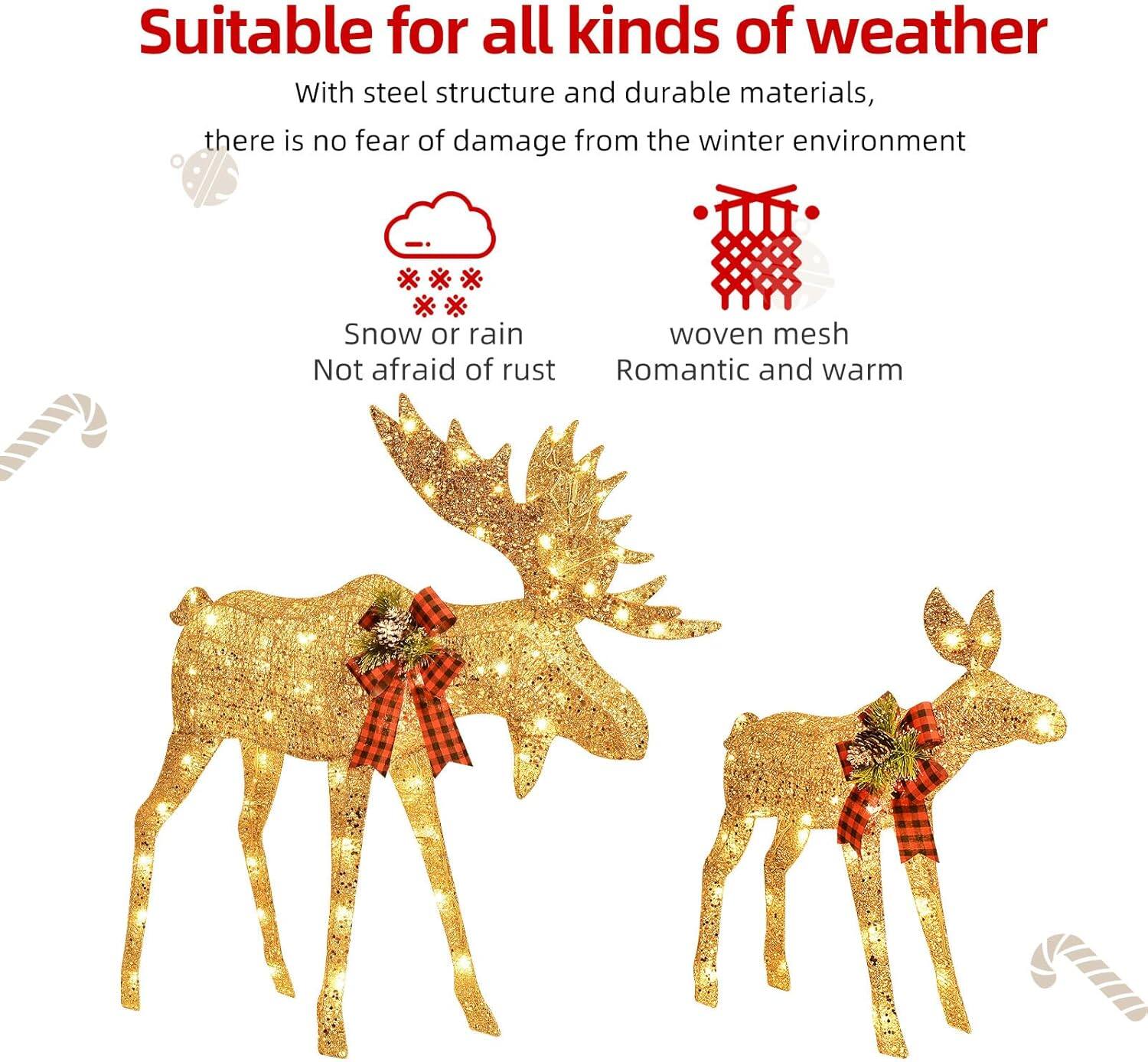 Suitable for all kinds of weather

With steel structure and durable materials, there is no fear of damage from the winter environment

- Snow or rain
- Not afraid of rust
- Woven mesh
- Romantic and warm