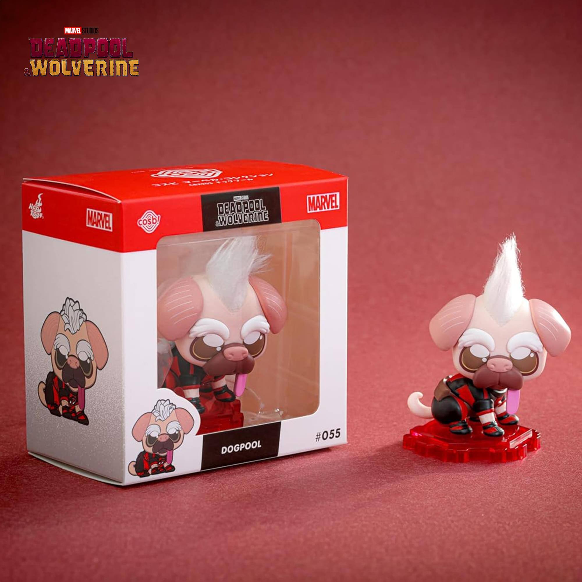 MARVEL STUDIOS DEADPOOL WOLVERINE REDA TOH MARVEL  
Hei I E a - DEADPOOL cosb WOLVERINE CRINE MARVEL DOGPOOL # 055