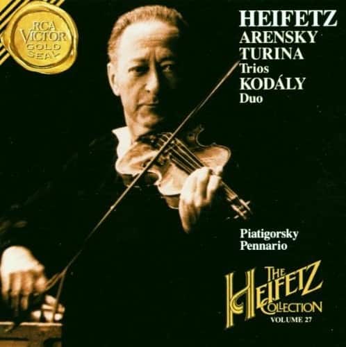 Arensky / Kodaly / Piatigorsky - Heifetz Collection 27  - COMPACT DISCS