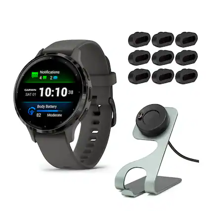 Notifications
4 2
GARMIN
SAT 01
10:10
38
Body Battery
82
Moderate