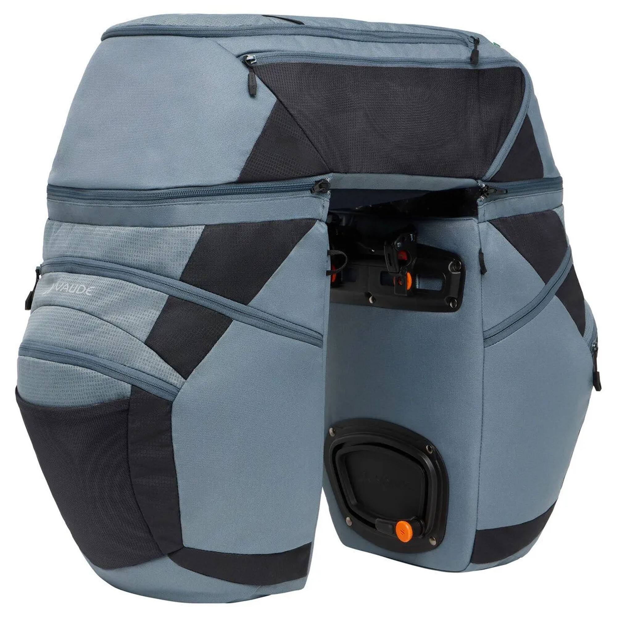 Alt View 1. VAUDE - Vaude Karakorum Pro Triple Bike Bag - Heron - Heron.