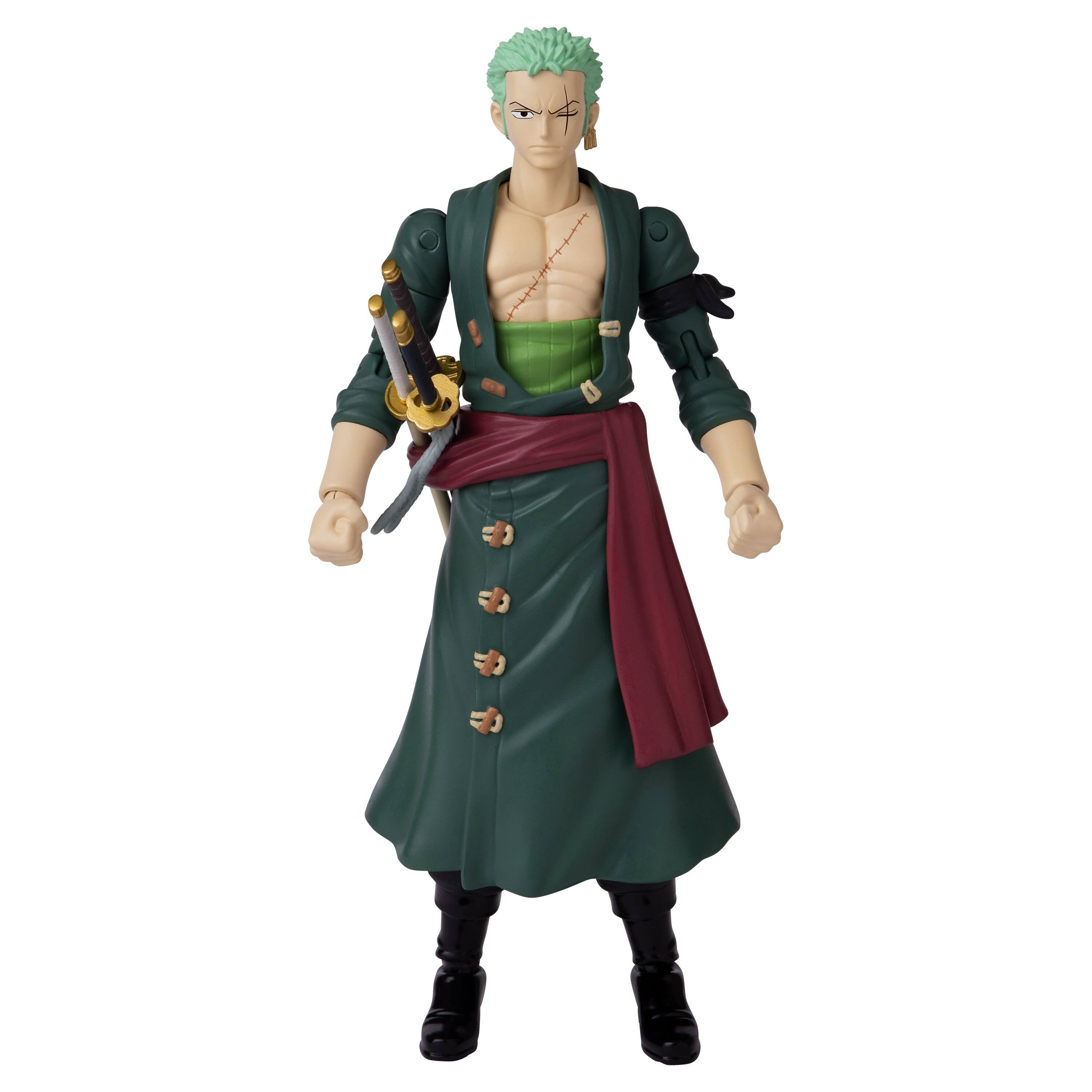 Alt View 13. Bandai - Anime Heroes One Piece 6.5" Action Figure - Roronoa Zoro.
