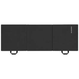 BalanceFrom Fitness - GoGym 6x2ft Folding 3 Panel Exercise Mat with Handles - Black