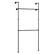 Alt View 6. Gymax - Gymax Industrial Pipe Clothing Rack Wall Mounted Heavy-Duty Metal Garment Organizer - Black.