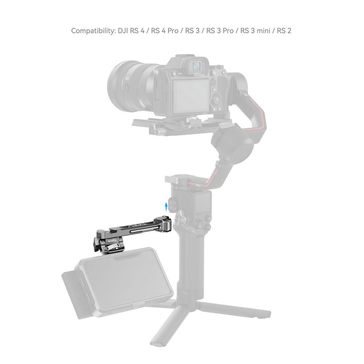 Compatibility: DJI RS 4 / RS 4 Pro / RS 3 / RS 3 Pro / RS 3 mini / RS 2