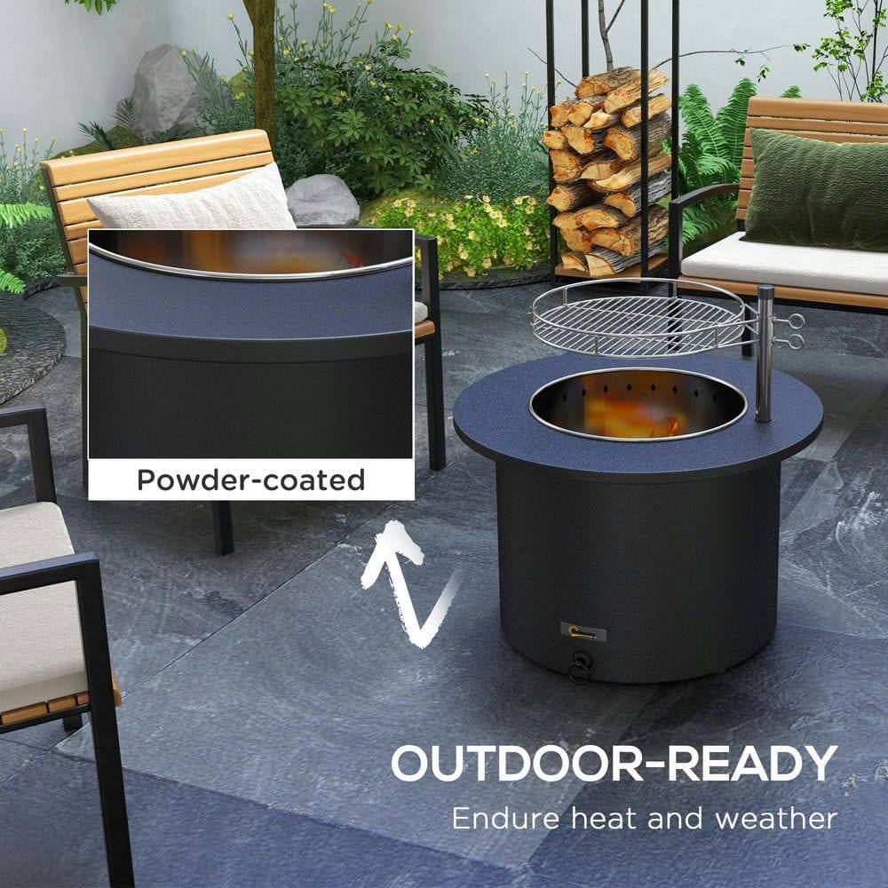 Powder-coated  
OUTDOOR-READY  
Endure heat and weather