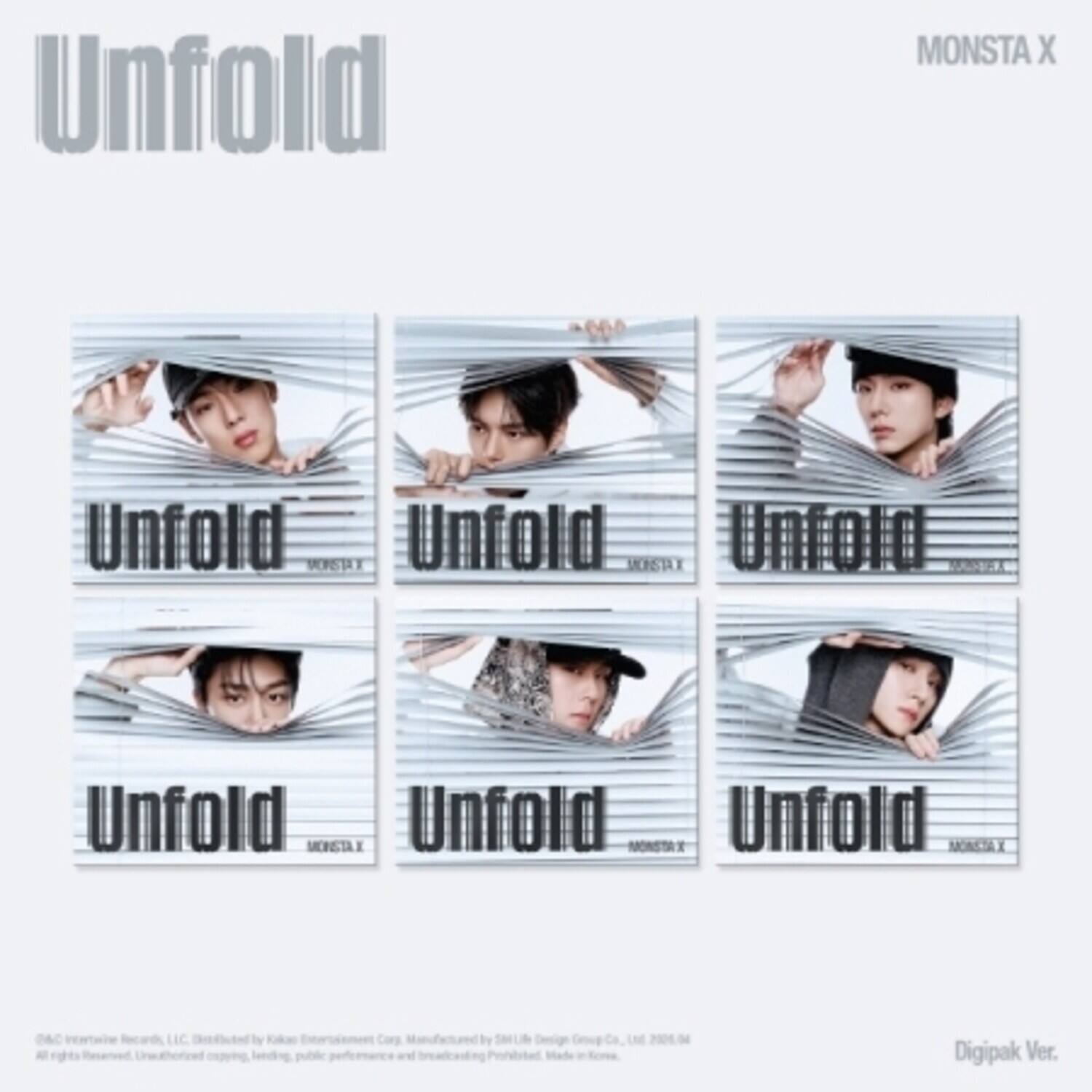 Monsta X - Unfold - Digipack Version   - COMPACT DISCS [CD] price history on PriceWatchPro