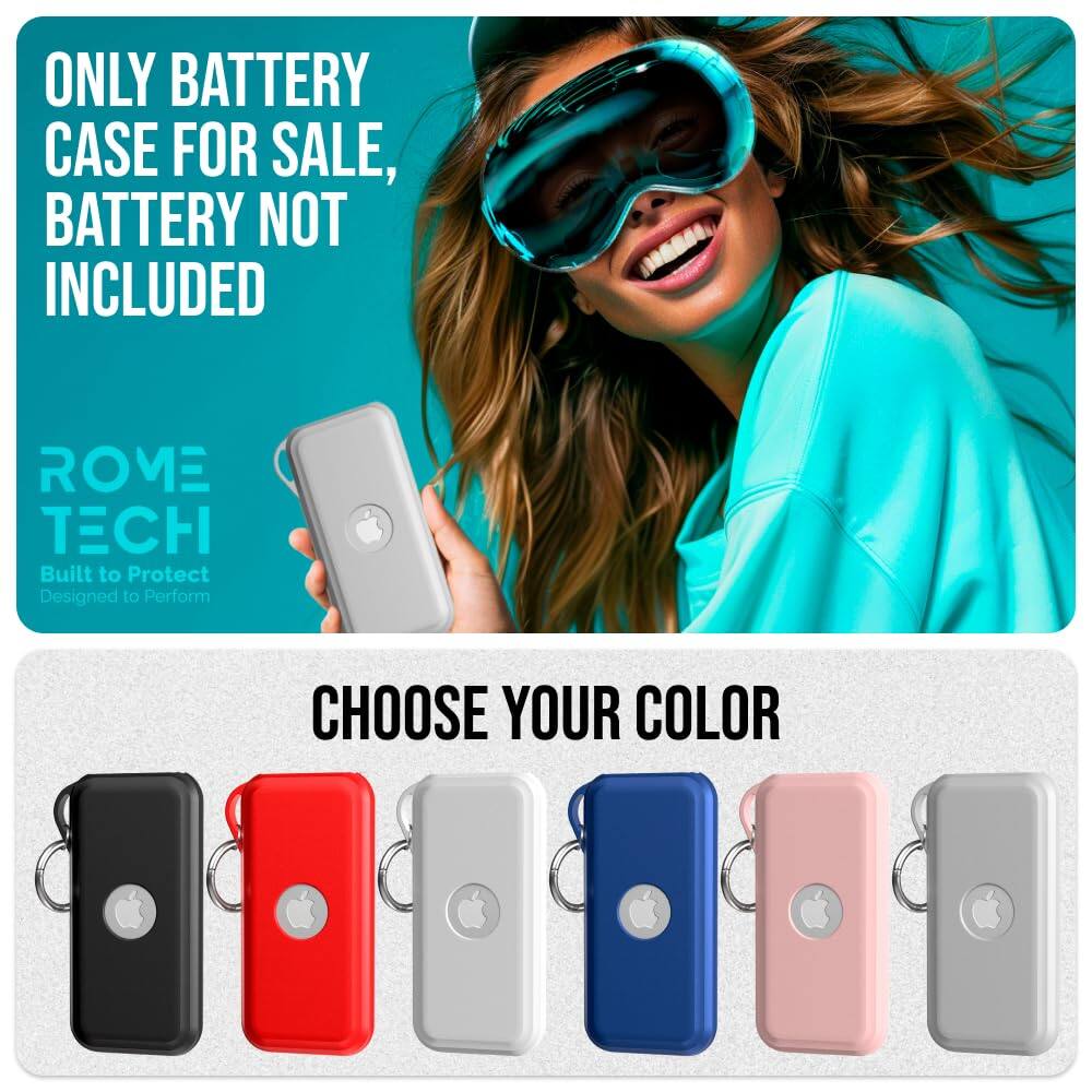ONLY BATTERY CASE FOR SALE, BATTERY NOT INCLUDED

ROME TECH
Built to Protect
Designed to Perform

CHOOSE YOUR COLOR