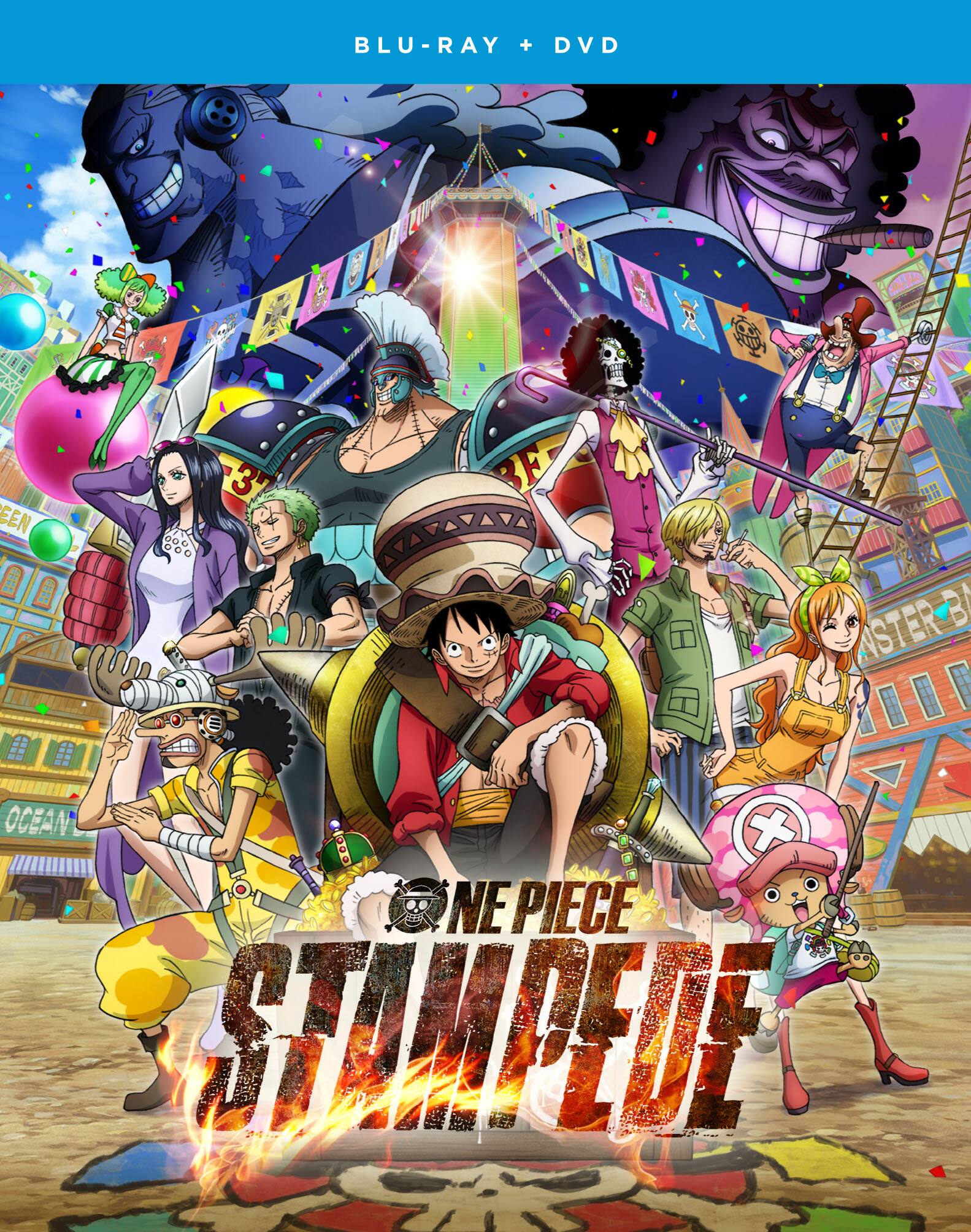 Alt View 1. One Piece: Stampede   - BLU-RAY.