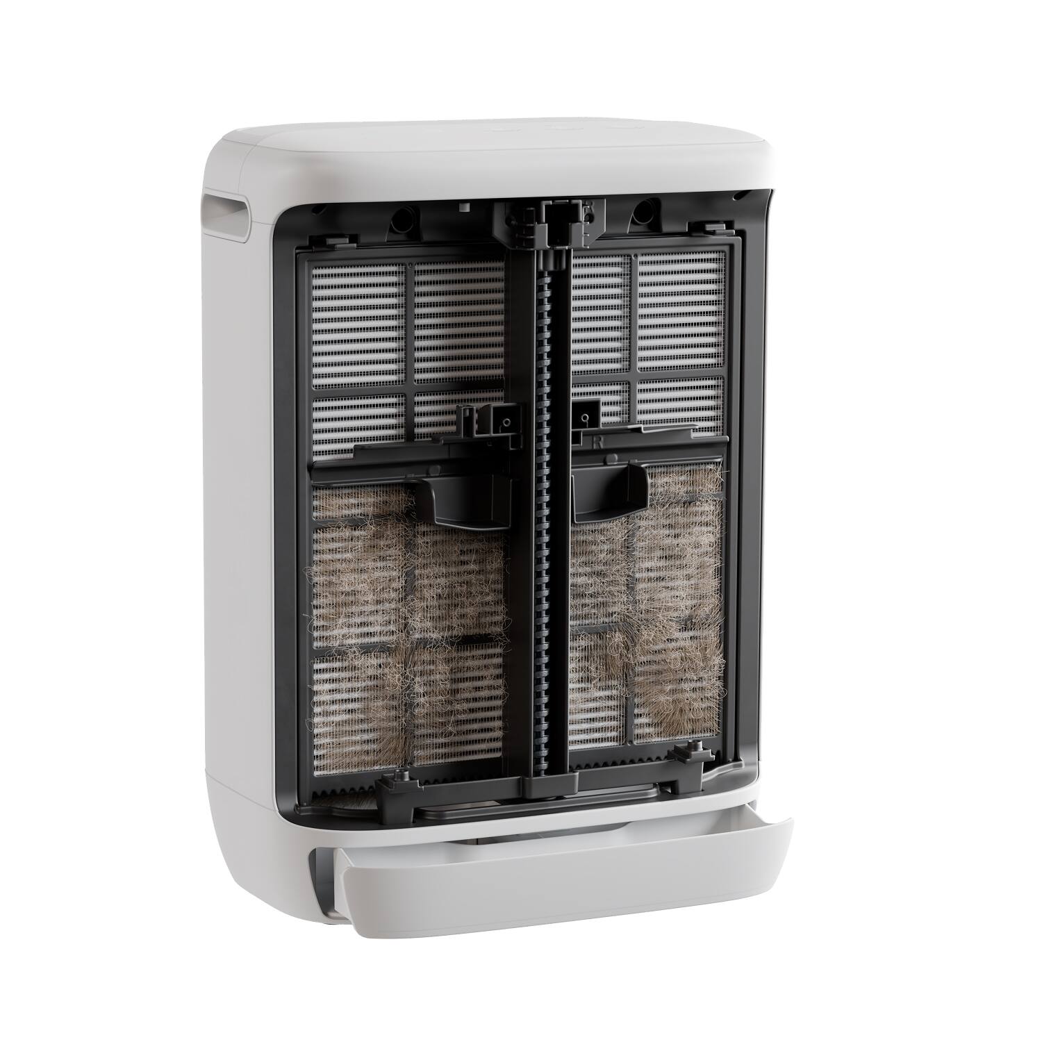 Alt View 2. Levoit - Vital Pet Pro Air Purifier - White.
