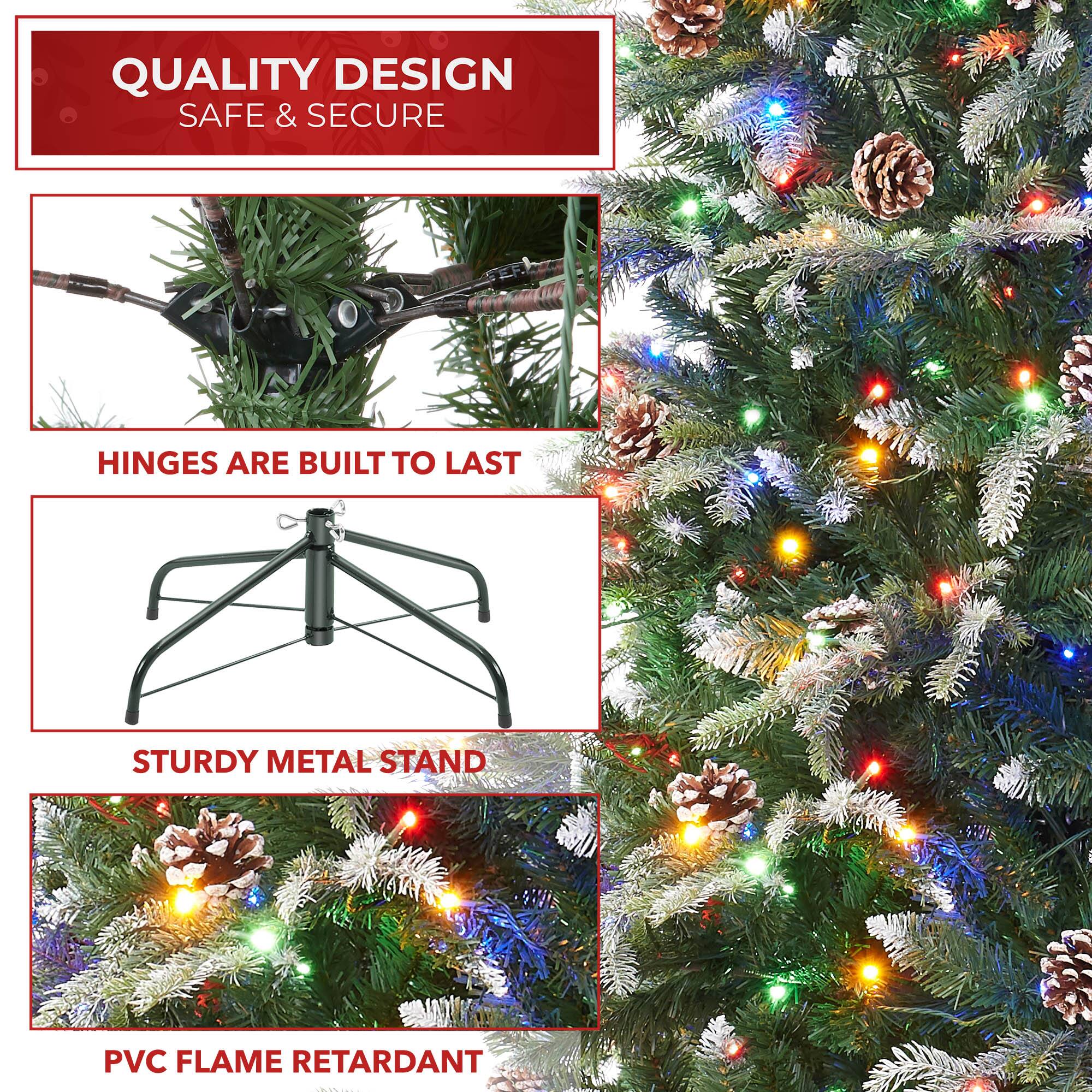 QUALITY DESIGN  
SAFE & SECURE  

HINGES ARE BUILT TO LAST  

STURDY METAL STAND  

PVC FLAME RETARDANT