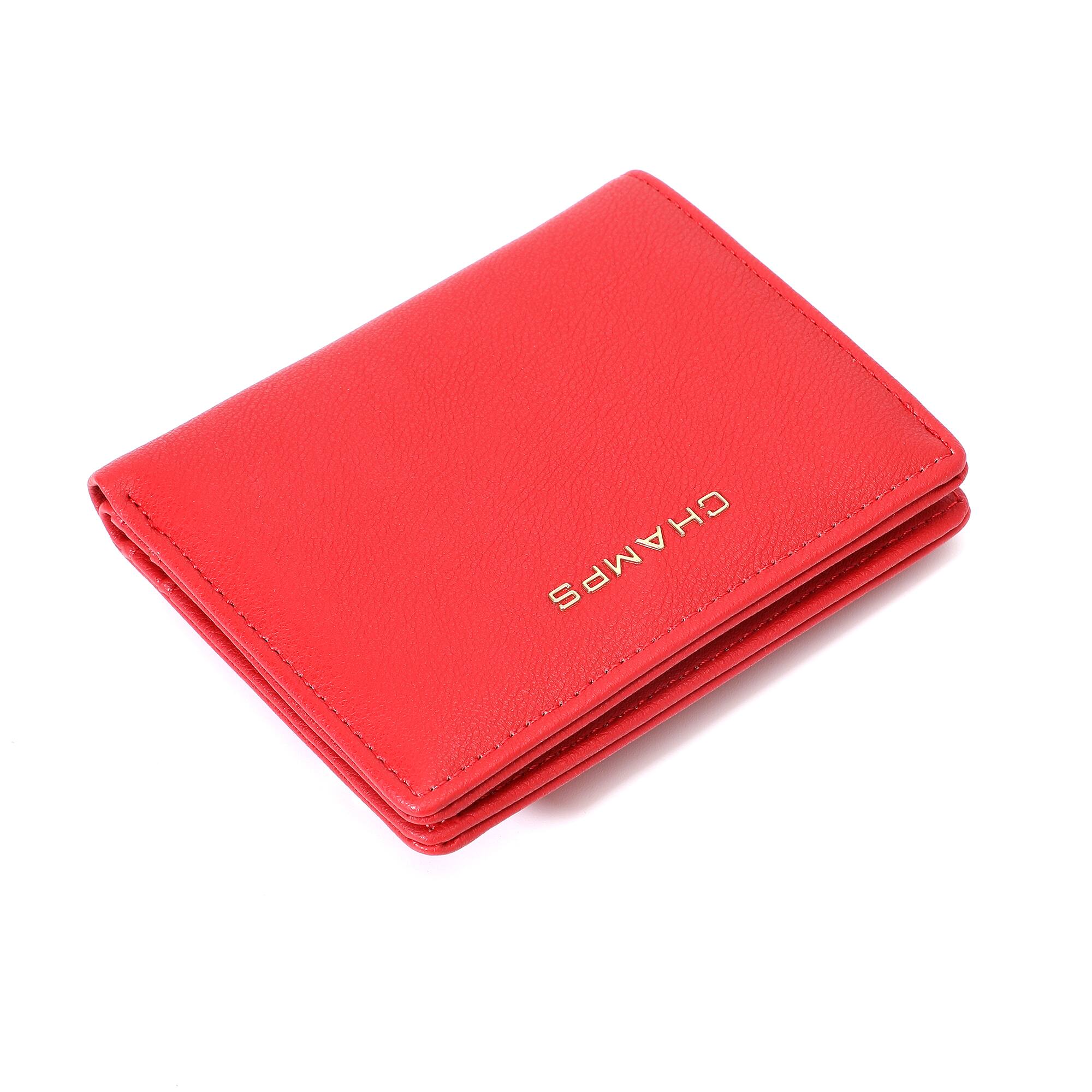 Alt View 2. Champs - Iconic Collection Hybrid Wallet - Red.