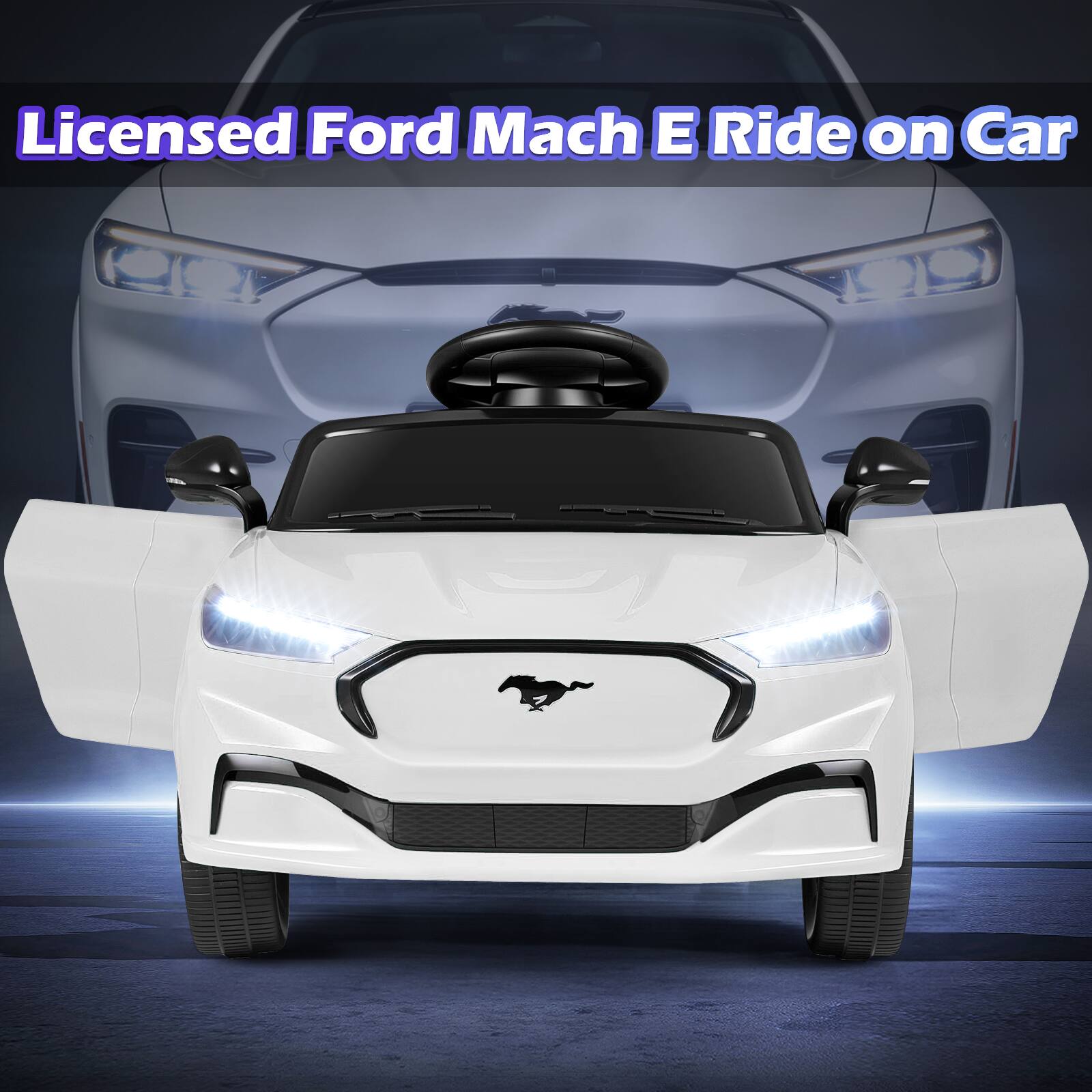 Licensed Ford Mach E Ride on Car