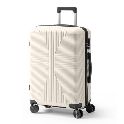 Alt View 1. Winado - 24" Hardshell Carry On Luggage with Spinner Wheels Lightweight PP Hardside Small Suitcase with Built-in Lock - White.