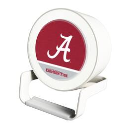 Keyscaper - Alabama Crimson Tide Night Light Wireless Charger And Bluetooth Speaker - Multicolor