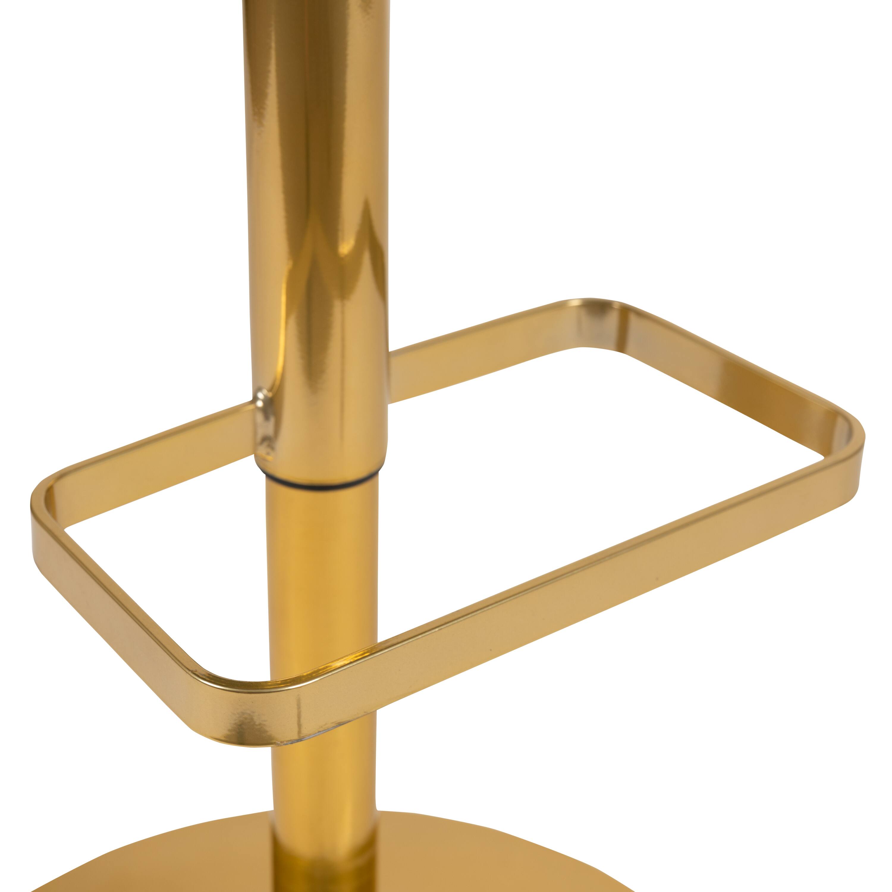 Alt View 17. Alamont Home - Contemporary Vinyl Adjustable Height Barstool with Rounded Mid-Back - Black.