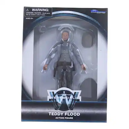 WARNING: CHOKING HAZARD - Small parts. Not for children under 3 years.
AGES 8+
WESTWORLD
TEDDY FLOOD
ACTION FIGURE