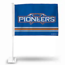 Rico Industries - Wisconsin Platteville Pioneers 14x19 Double Sided Window Mount Car Flag - Multi