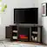 Alt View 4. Crosley Furniture - Camden Corner Fireplace Tv Stand For 50+ Inch Tv - Brown.
