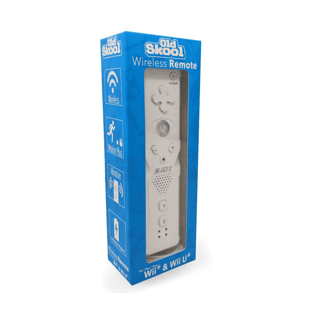 Old Skool Wireless Remote POWNER Wireless Acrion Plus 8 BIN 1 Vibration (S 0 D0o 1 2 4 at hue mbes U Remola Peur x & Wii V Fer/Peur For 2 Wii