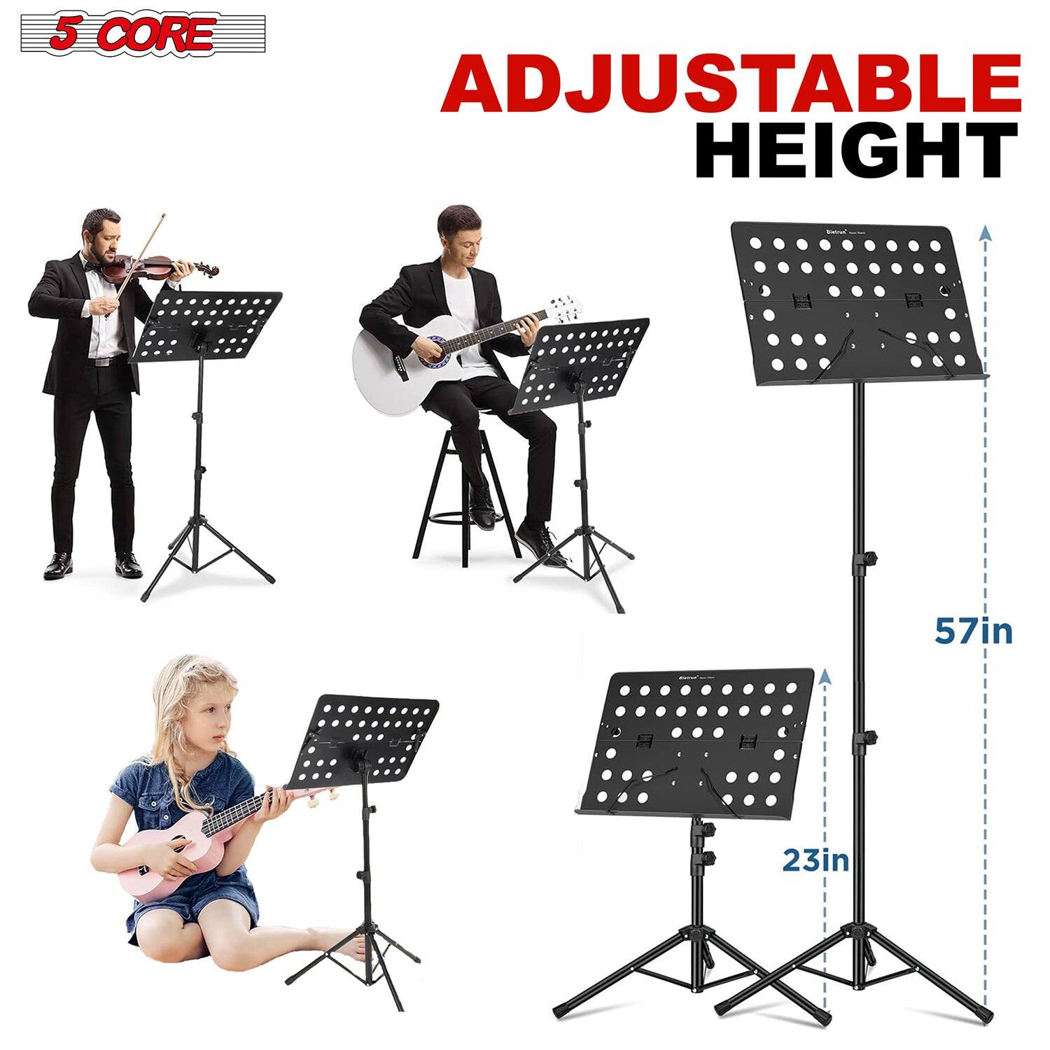 5 CORE

ADJUSTABLE HEIGHT

57in

23in