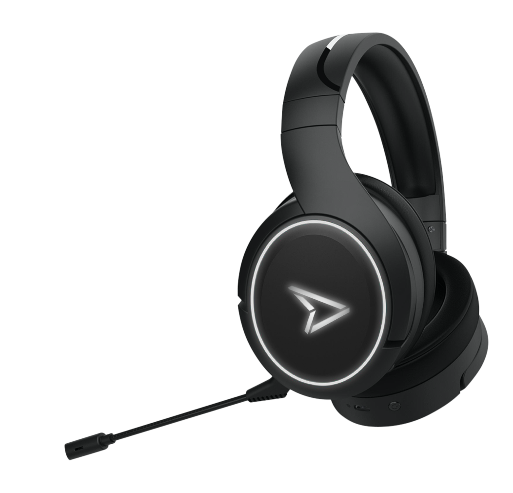 Angle. Lexip - Lexip Steelplay Impulse Bluetooth Wireless Gaming Headset - Black.