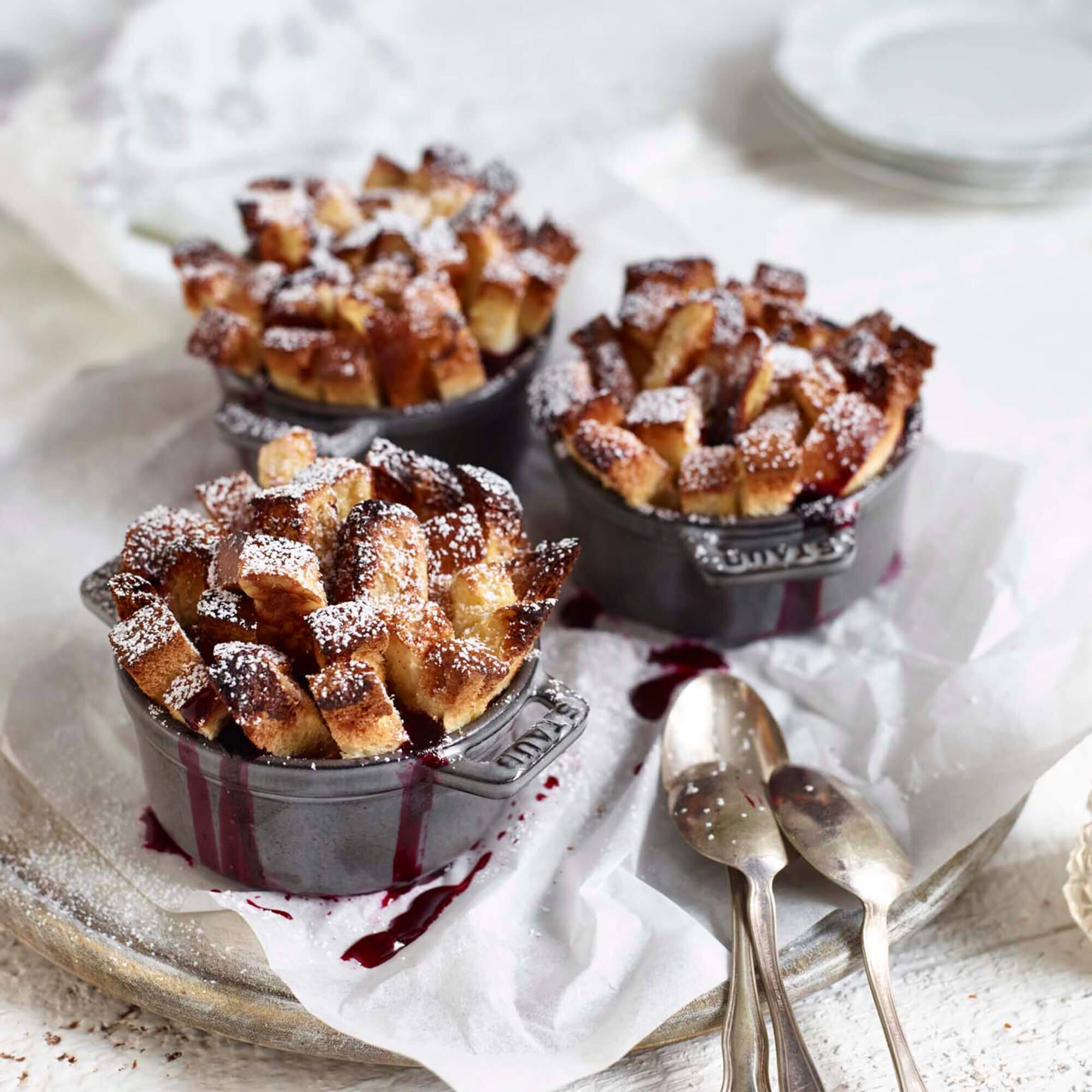 Alt View 4. Staub - Staub Cast Iron 0.25-qt Mini Round Cocotte - Graphite Grey - Graphite Grey.