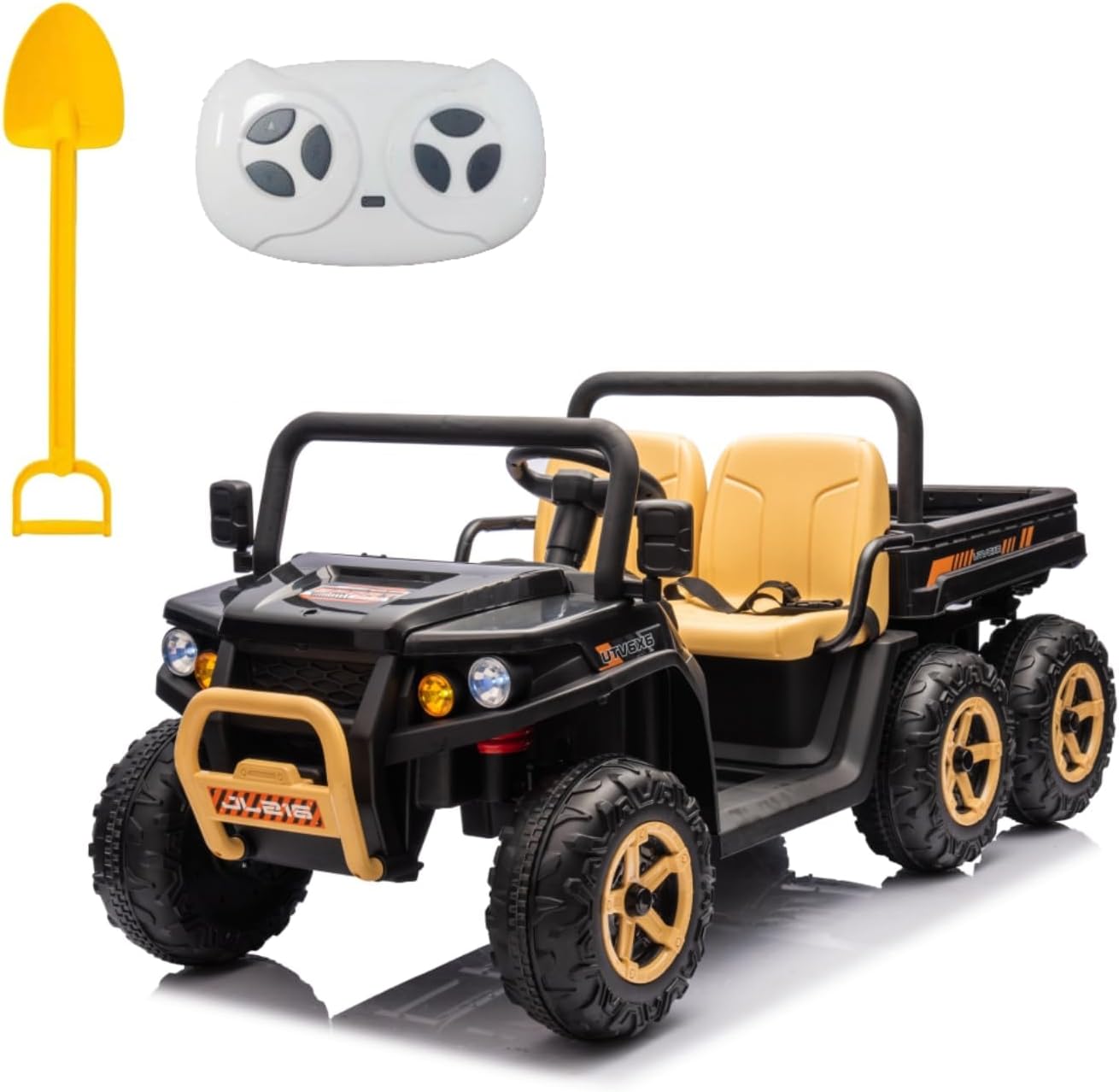 Alt View 4. Homhougo - 24V Kids Ride On Car, Licensed Cadillac 2-Seater with Remote, LED, Music.