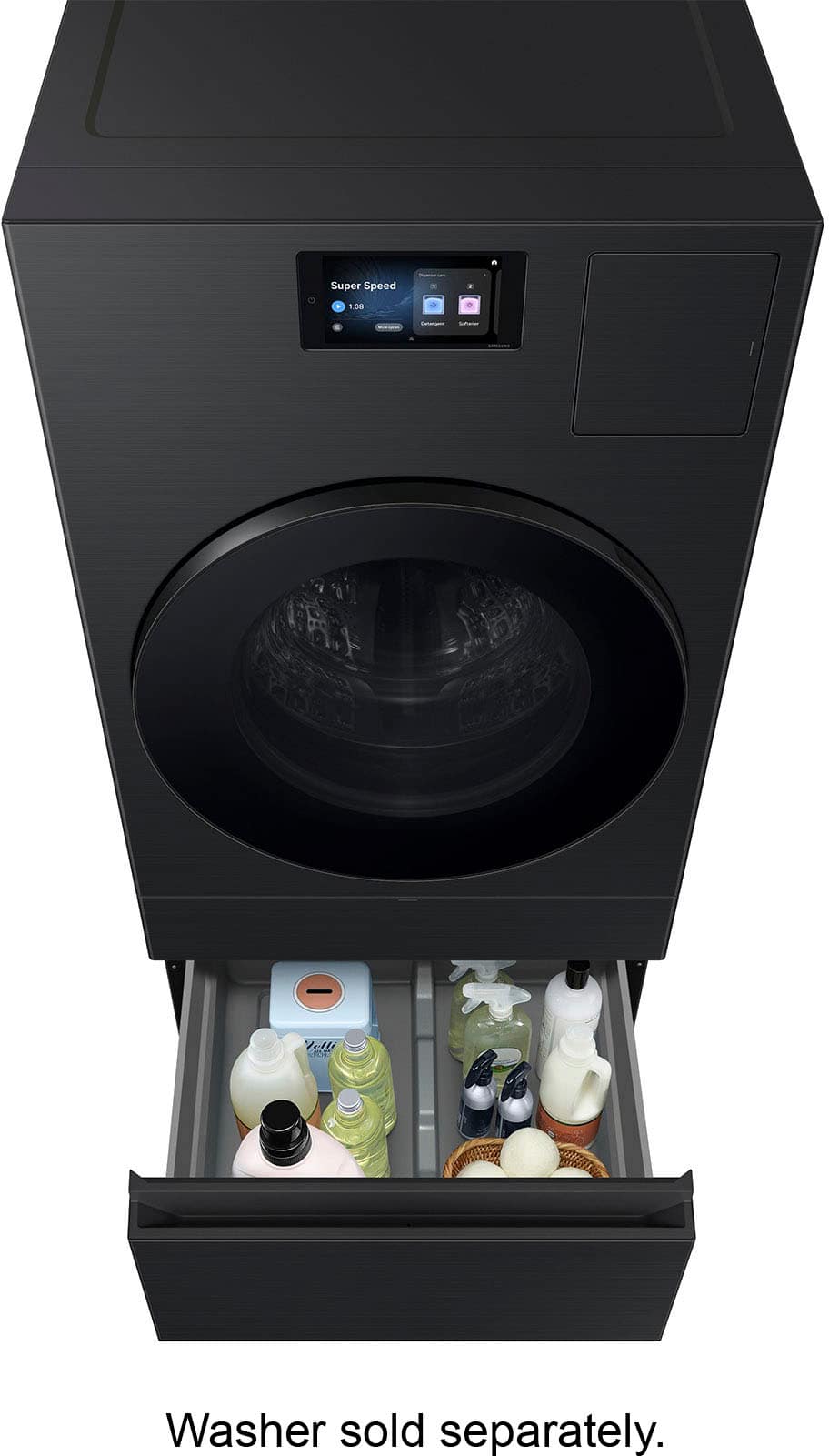 Washer sold separately.