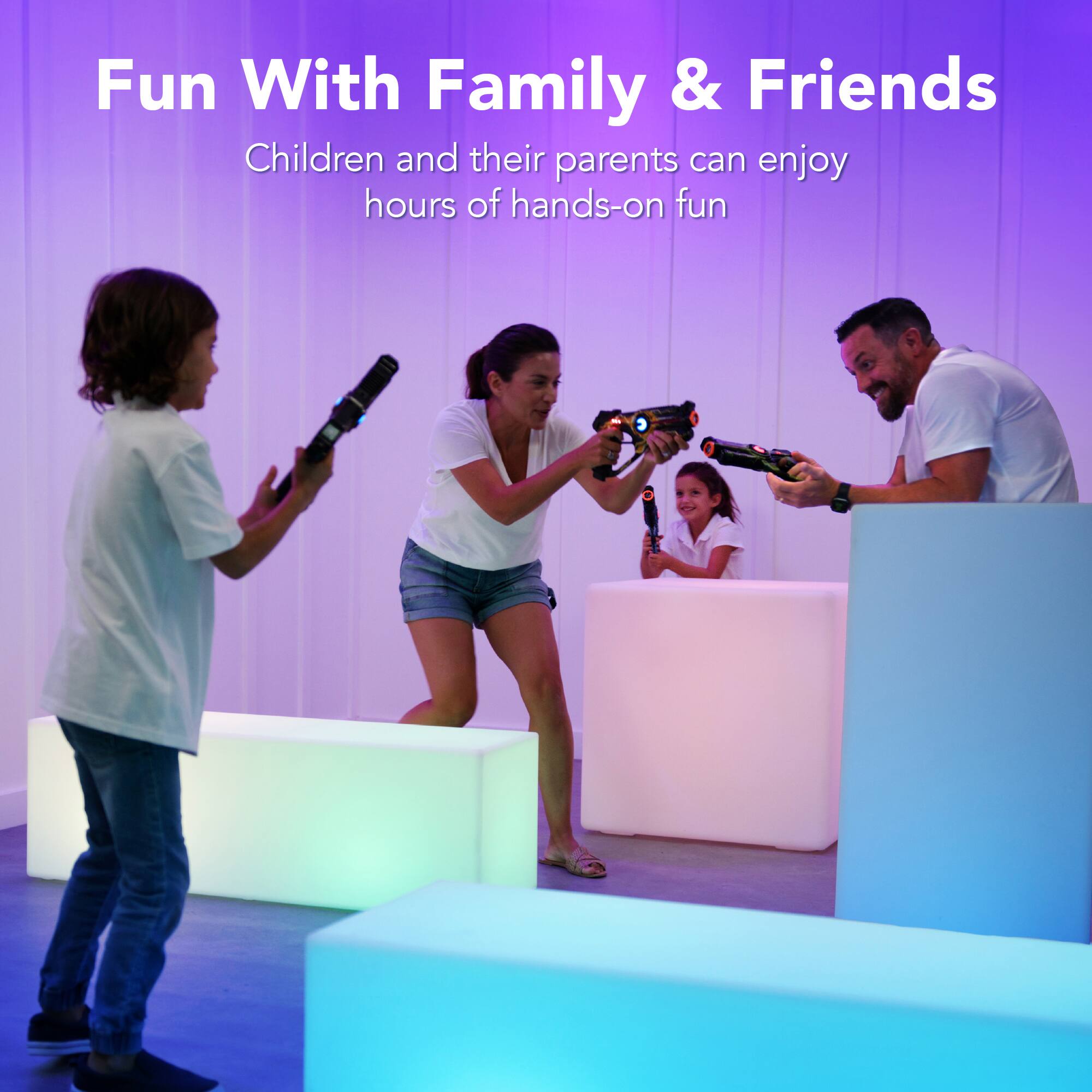 Fun With Family & Friends  
Children and their parents can enjoy hours of hands-on fun