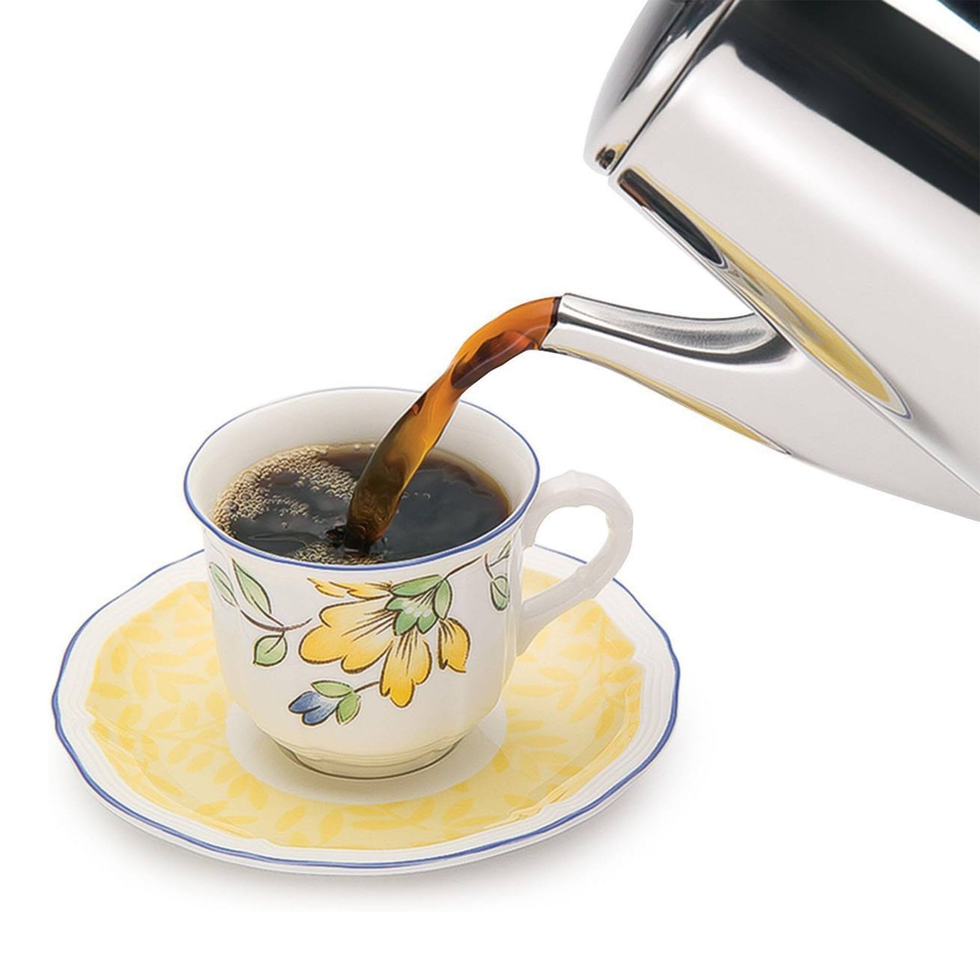 Alt View 7. Presto - Presto 02822 Stainless Steel Coffee Maker, Classic Percolator, Easy Pour, Silver - Silver.