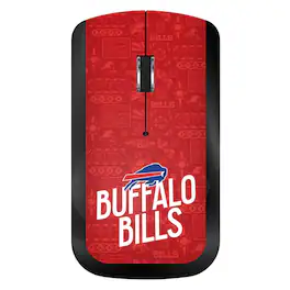 Keyscaper - Buffalo Bills 2024 Illustrated Limited Edition Wireless Mouse - Wireless - Black